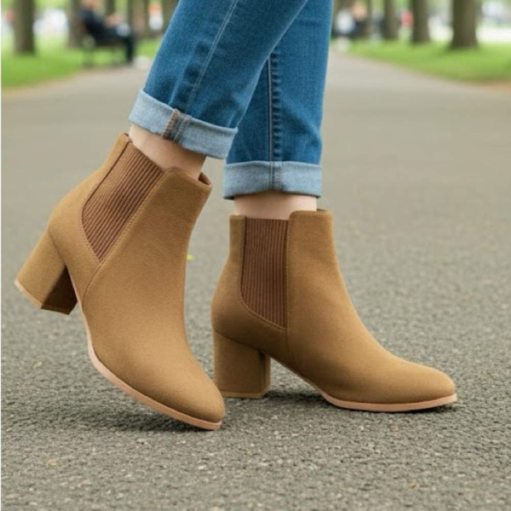 Women’s Tan Ankle Boots